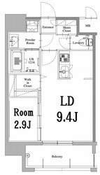 エンクレスト天神LARKの物件間取画像